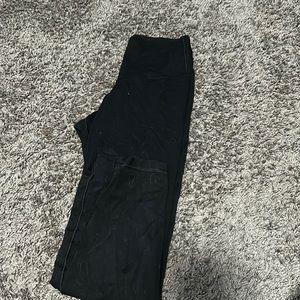 High rise black leggings